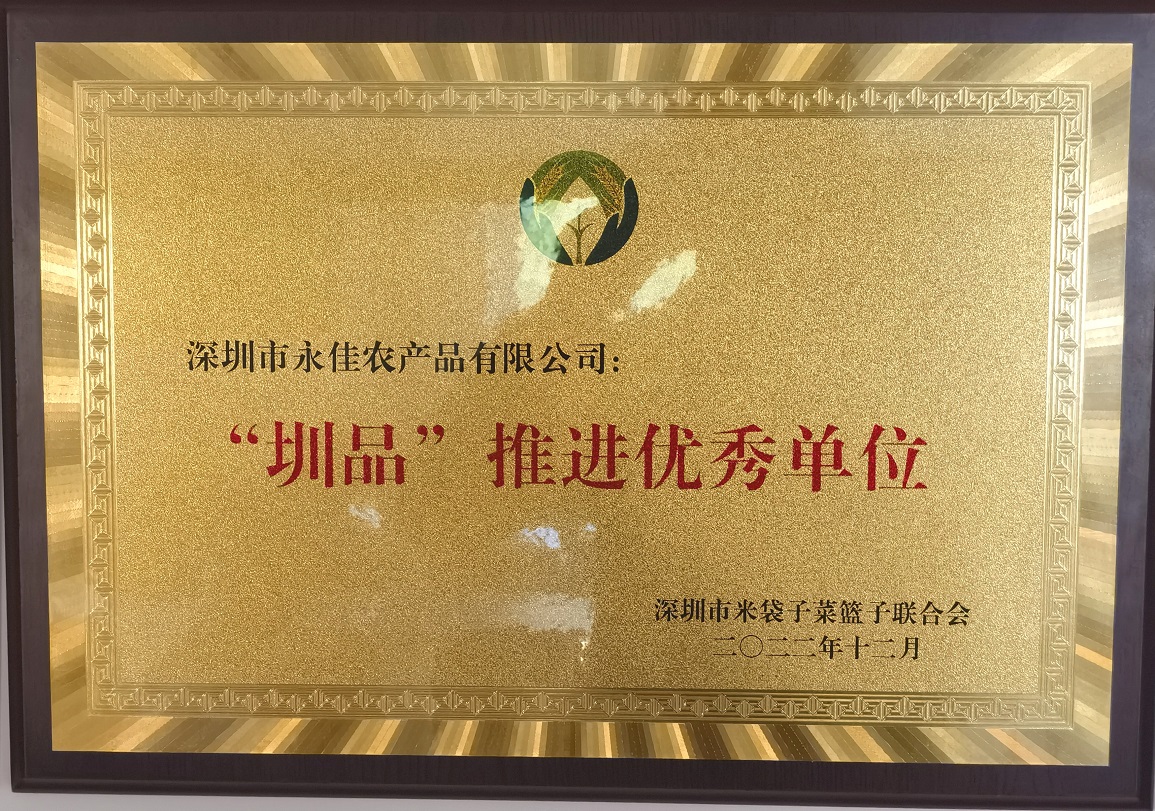 2022年圳品-推进优秀企业